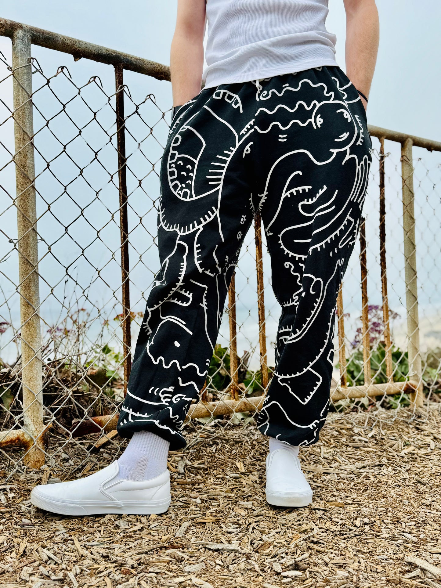 OG NUUDLE Cotton Sweatpants