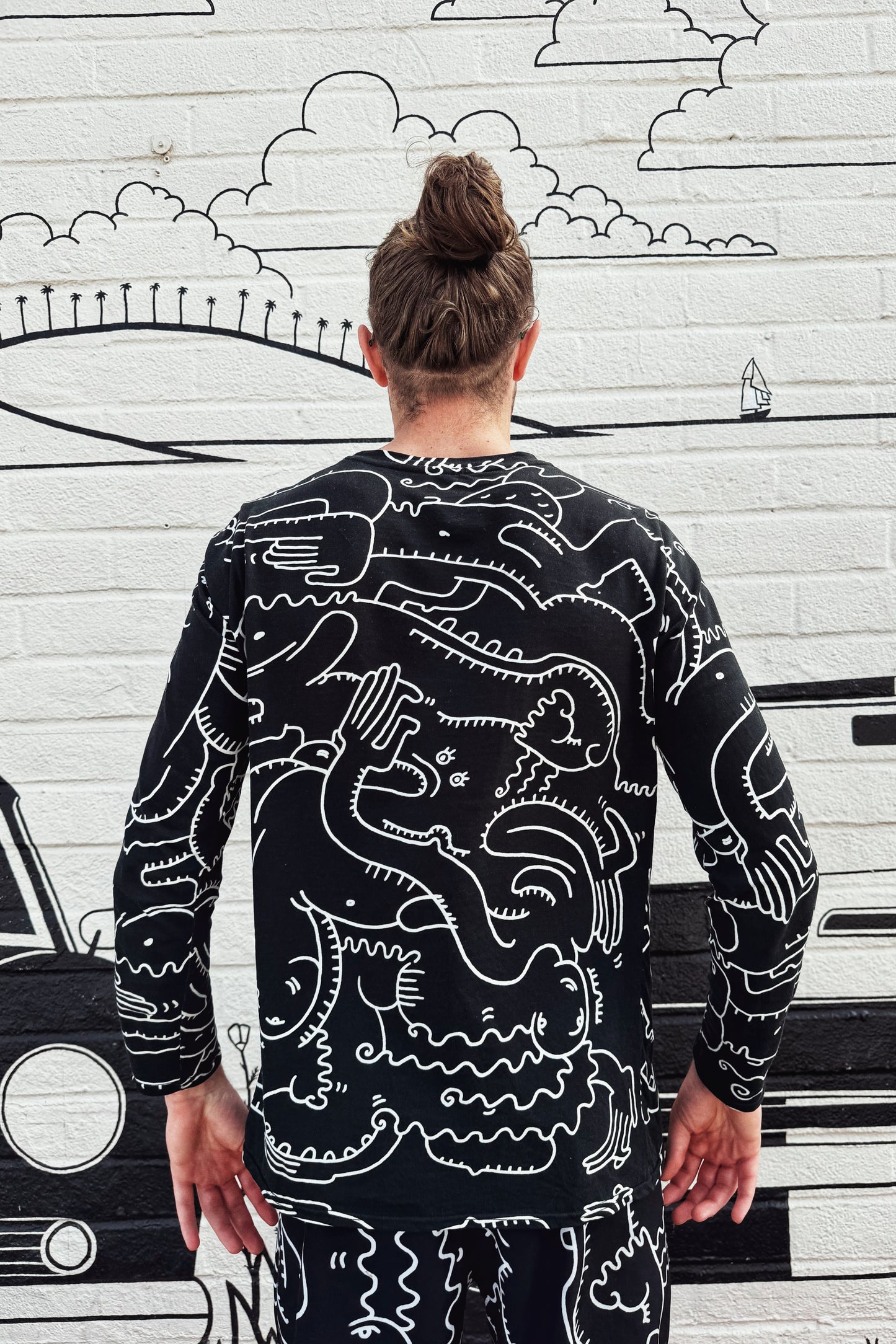 OG NUUDLE Cotton Long Sleeve T-Shirt