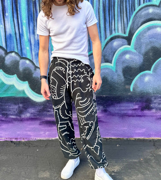 OG NUUDLE Cotton Sweatpants